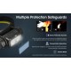 ΦΑΚΟΣ ΚΕΦΑΛΗΣ LED NITECORE HEADLAMP NU50 1400LM 5000MA ΦΑΚΟΣ ΚΕΦΑΛΗΣ LED NITECORE HEADLAMP NU50 1400LM 5000MA