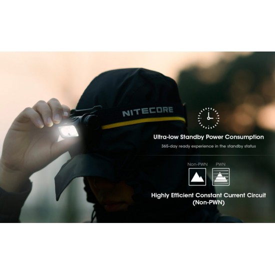 ΦΑΚΟΣ ΚΕΦΑΛΗΣ LED NITECORE HEADLAMP NU50 1400LM 5000MA ΦΑΚΟΣ ΚΕΦΑΛΗΣ LED NITECORE HEADLAMP NU50 1400LM 5000MA