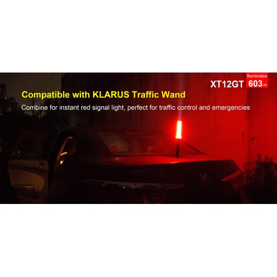 ΕΠΙΧΕΙΡΗΣΙΑΚΟΣ ΦΑΚΟΣ KLARUS XT12GT 1600lumens