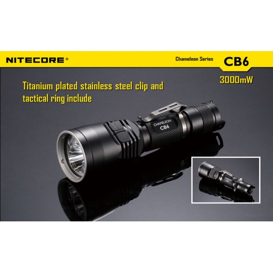 ΦΑΚΟΣ LED NITECORE CAMELEON CB6, BLUE ΦΑΚΟΣ LED NITECORE CAMELEON CB6, BLUE