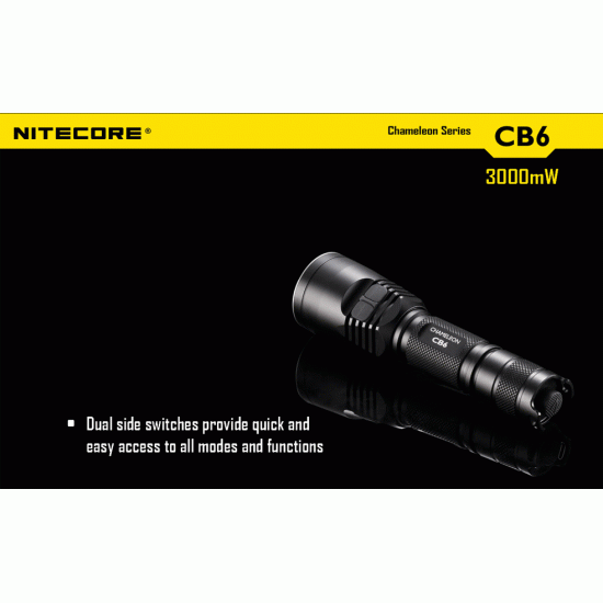 ΦΑΚΟΣ LED NITECORE CAMELEON CB6, BLUE ΦΑΚΟΣ LED NITECORE CAMELEON CB6, BLUE