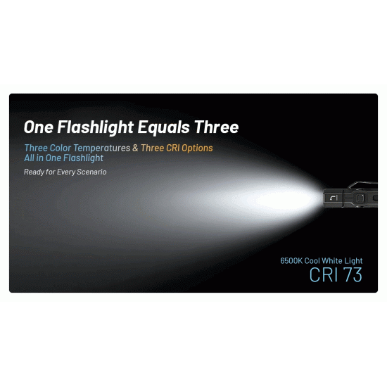 LED NITECORE EDC09 MCT 1600LUMENS