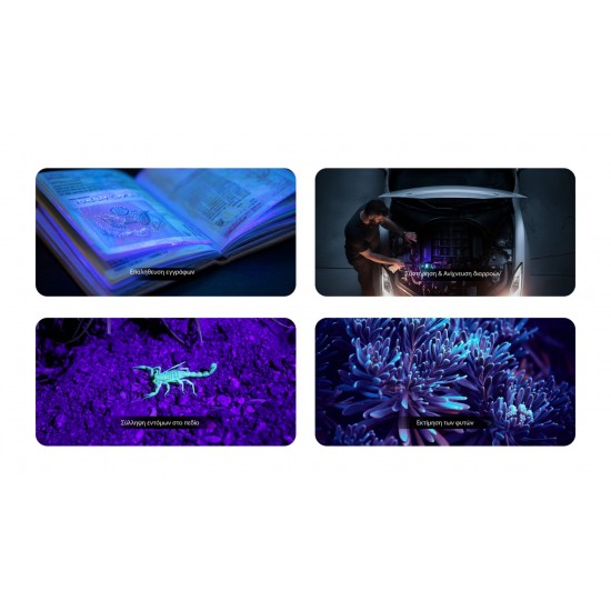 LED NITECORE EDC17 3 SOURCES LIGHT