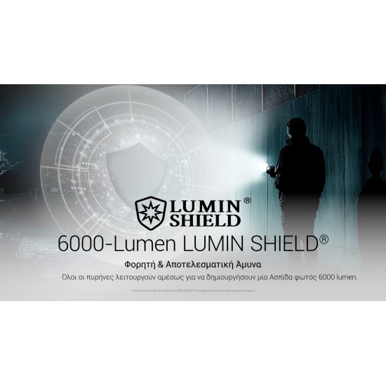 LED NITECORE EX7 6000 LUMENS 3XBEAM PATTERNS