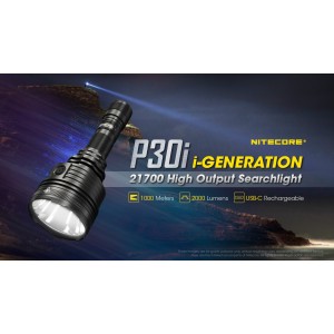 LED NITECORE PRECISE P30i KIT
