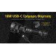 LED NITECORE PRECISE P40 ULTRA LONG THROW 2900M