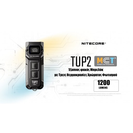 LED NITECORE TUP2 MCT 1200LM