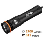 ACEBEAM D20 UNDERWATER LENS + BATTERY