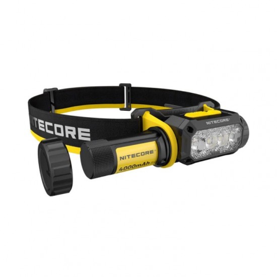 Φακός Κεφαλής LED Nitecore NWH20 E-Focus Work 600 Lumens Nitecore NWH20 600 Lumens φακός κεφαλής εργασίας με ηλεκτρονική εστίαση E-focus, ουδέτερο λευκό φως 4500K, επαναφορτιζόμενη μπαταρία WLB40 4000mAh & στεγανότητα IP66