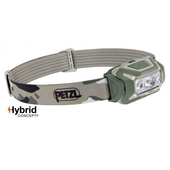 Φακός Κεφαλής Petzl ARIA 2 RGB (450/600 Lumens) - Αδιάβροχος - Stealth