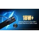 Professional Nitecore P17ix Flashlight with 4 x NiteLab M515S LEDs, 5000-Lumen Output, Strobe Ready™ Technology, and Rechargeable 21700i Battery