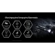 Professional Nitecore P17ix Flashlight with 4 x NiteLab M515S LEDs, 5000-Lumen Output, Strobe Ready™ Technology, and Rechargeable 21700i Battery