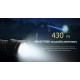 Nitecore P27iX - Rechargeable Flashlight with Variable Beam, LUMIN SHIELD® Technology & 430-Meter Range