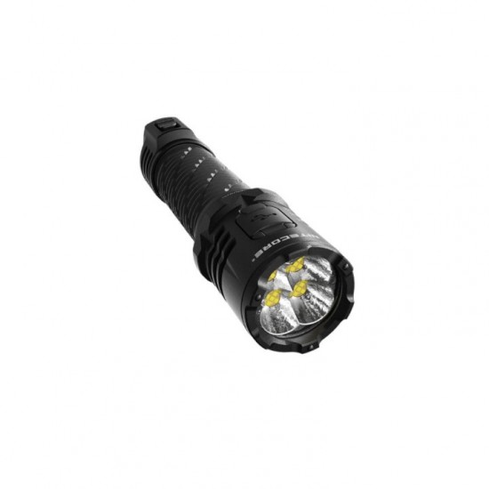 Nitecore P27iX - Rechargeable Flashlight with Variable Beam, LUMIN SHIELD® Technology & 430-Meter Range