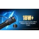 Nitecore P27iX - Rechargeable Flashlight with Variable Beam, LUMIN SHIELD® Technology & 430-Meter Range