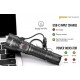 Φακός LED Εστιασμένης Δέσμης - Speras SP-EST-PLUS 2100lm Speras SP-EST-PLUS Επαναφορτιζόμενος Φακός 2100 Lumens Αλουμινένιος με LED Luminus SFT40 2.0, Ακτίνα 726m, Διπλό Διακόπτη Τακτικής Χρήσης & Προστασία IP68