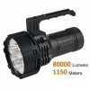 High-Power & Long-Range LED Flashlight with Power Bank - Acebeam X75 XHP70.2 HD - 80,000lm