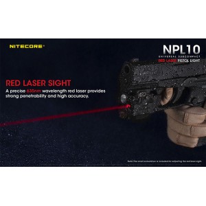 LED NITECORE NPL10 WITH BATTERY CR2