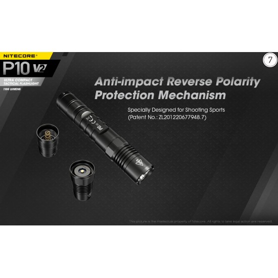 ΦΑΚΟΣ LED NITECORE PRECISE P10V2 ΦΑΚΟΣ LED NITECORE PRECISE P10V2