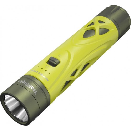 LED Flashlight Nitecore TrailSight 1200 Lumens (530m) Nitecore TrailSight LED flashlight made from magnesium alloy. 1200 Lumens output, 530m beam distance, NiteLab UHi 20 LED, IP68 waterproof rating & USB-C charging for Trail Running