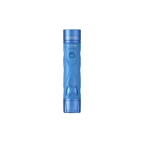 LED Flashlight Nitecore TrailSight 1200 Lumens (530m) Nitecore TrailSight LED flashlight made from magnesium alloy. 1200 Lumens output, 530m beam distance, NiteLab UHi 20 LED, IP68 waterproof rating & USB-C charging for Trail Running