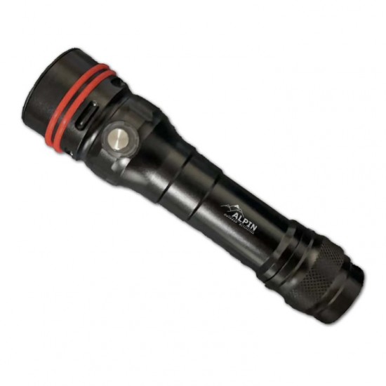Alpin ES09-C HydroSphere 2 – Diving Flashlight 1800LM – Battery Indicator – Waterproof up to 100m