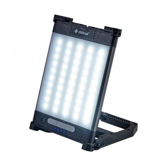 OZTRAIL Lumos Panel 1600L - Rechargeable LED Panel & 20,000mAh Power Bank