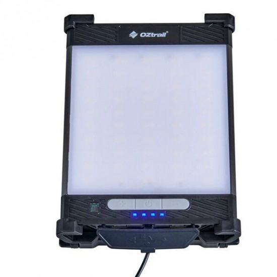 OZTRAIL Lumos Panel 1600L - Rechargeable LED Panel & 20,000mAh Power Bank