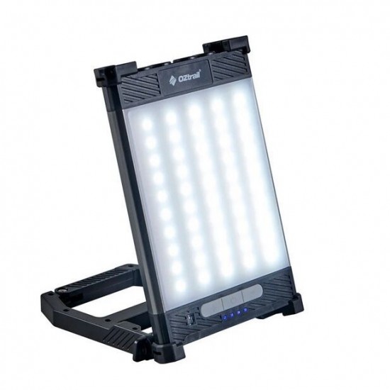 OZTRAIL Lumos Panel 1600L - Rechargeable LED Panel & 20,000mAh Power Bank