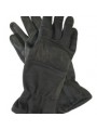 BLACK ACTION GLOVES W.CUFF FLAME-RETARD MILTEC