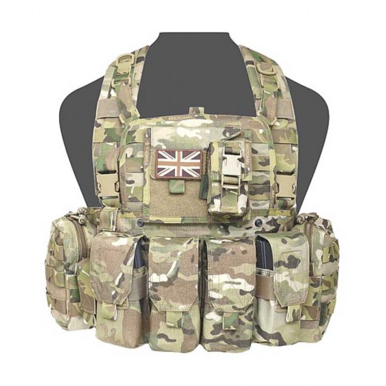 ΓΙΛΕΚΟ ΜΑΧΗΣ CHEST RIG WARRIOR ASSAULT 901 Elite Ops Bravo M4 ΘΗΚΕΣ ΜΕ ΚΑΠΑΚΙ