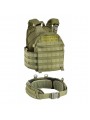 PLATE CARRIER WITH MOLLE BELT DEFCON 5