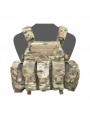 PLATE CARRIER WARRIOR ASSAULT DCS-M4 WITH POUCHES