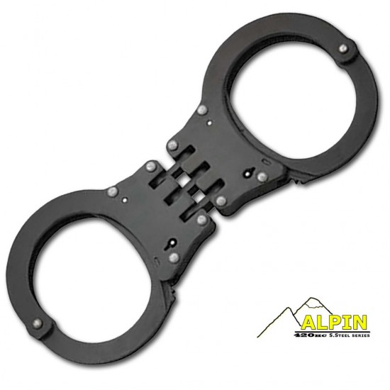 HANDLEBARS HINGED ALPIN BLACK FINISHED