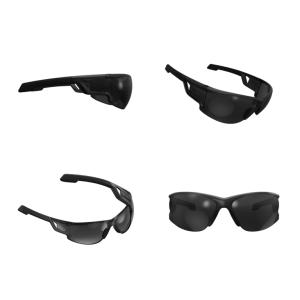 MECHANIX TYPE N S2 SMOKE LENS GLASSES - BLACK FRAME