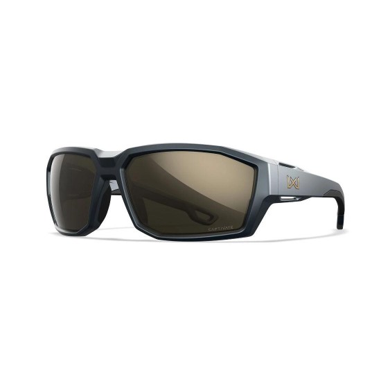 Ballistic Sunglasses - Wiley X WX Alpine Captivate Premium Wiley X WX Alpine ballistic sunglasses with Captivate™ lenses. MIL-PRF-32432A certified, featuring Venturi anti-fog technology and uncompromising eye protection