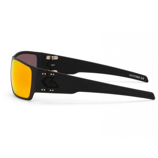 Tactical Gatorz Specter Sunglasses with Cerakote-Coated Aluminum Frame, Optimized Polarized (OPz) Lens Technology, and Maximum Compatibility with Helmets & Hearing Protection