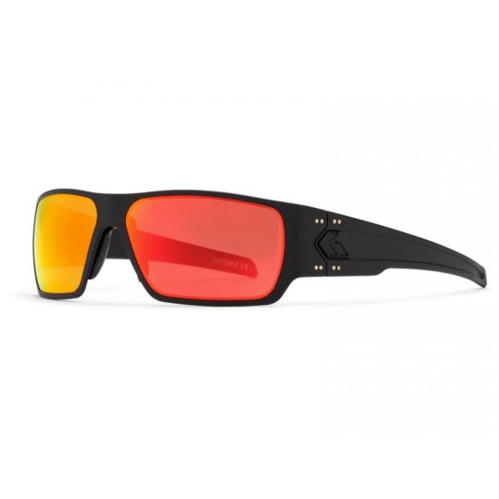 Tactical Gatorz Specter Sunglasses with Cerakote-Coated Aluminum Frame, Optimized Polarized (OPz) Lens Technology, and Maximum Compatibility with Helmets & Hearing Protection