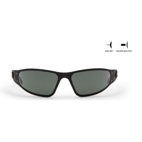 ΓΥΑΛΙΑ ΗΛΙΟΥ GATORZ WRAPTOR BLACK SMOKED BALISTIC ΓΥΑΛΙΑ ΗΛΙΟΥ GATORZ WRAPTOR BLACK SMOKED BALISTIC