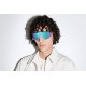 Γυαλιά Ηλίου Oakley BXTR Matte Black / Prizm Sapphire Γυαλιά Ηλίου Oakley BXTR OO9280 928003. Lifestyle σκελετός O-Matter™ σε ματ μαύρο με λευκές λεπτομέρειες & φακούς Prizm Sapphire