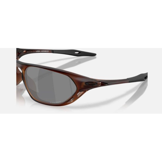 Γυαλιά Ηλίου Oakley Cage Jacket Matte Rootbeer / Prizm Black Oakley Cage Jacket Matte Rootbeer με φακούς Prizm Black αθλητικά γυαλιά ηλίου (OO9537-0461). Σκελετός O-Matter, πλαϊνοί αεραγωγοί & Unobtainium