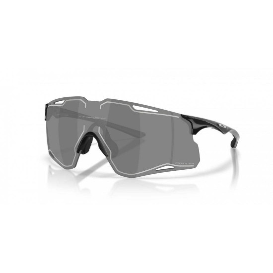 Γυαλιά Ηλίου Oakley Cybr Lightning Black / Prizm Black - OO9538D-01 Oakley Cybr Lightning Black ultralight αθλητικά γυαλιά ηλίου με φακούς Prizm Black (OO9538D-01). Rimless σχεδιασμός, αεριζόμενοι φακοί & λαβή Unobtainium