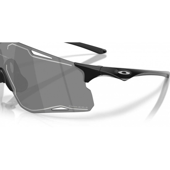 Γυαλιά Ηλίου Oakley Cybr Lightning Black / Prizm Black - OO9538D-01 Oakley Cybr Lightning Black ultralight αθλητικά γυαλιά ηλίου με φακούς Prizm Black (OO9538D-01). Rimless σχεδιασμός, αεριζόμενοι φακοί & λαβή Unobtainium