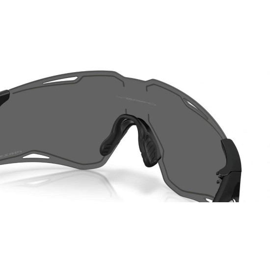 Γυαλιά Ηλίου Oakley Cybr Lightning Black / Prizm Black - OO9538D-01 Oakley Cybr Lightning Black ultralight αθλητικά γυαλιά ηλίου με φακούς Prizm Black (OO9538D-01). Rimless σχεδιασμός, αεριζόμενοι φακοί & λαβή Unobtainium
