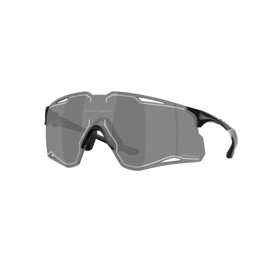 Γυαλιά Ηλίου Oakley Cybr Lightning Black / Prizm Black - OO9538D-01 Oakley Cybr Lightning Black ultralight αθλητικά γυαλιά ηλίου με φακούς Prizm Black (OO9538D-01). Rimless σχεδιασμός, αεριζόμενοι φακοί & λαβή Unobtainium