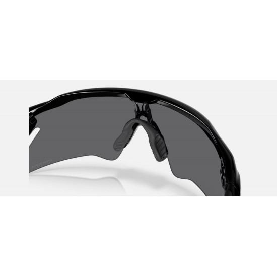 Γυαλιά Ηλίου Oakley Radar EV Heater Polished Black / Prizm Black Oakley Radar EV Heater Polished Black με φακούς Prizm Black Αθλητικά γυαλιά ηλίου (OO9541 0137). Σκελετός O-Matter, επιθέματα Unobtainium & ψηλός φακός