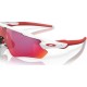 Γυαλιά Ηλίου Oakley Radar EV Path - Άσπρο / Μωβ Καθρέφτης Prizm (OO9208 05 38) θλητικά γυαλιά ηλίου Oakley Radar EV Path OO9208-0538 σε Λευκό σκελετό O-Matter με κόκκινες λεπτομέρειες και φακούς Prizm Road. Ιδανικά για ποδηλασία & τρέξιμο