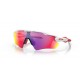 Γυαλιά Ηλίου Oakley Radar EV Path - Άσπρο / Μωβ Καθρέφτης Prizm (OO9208 05 38) θλητικά γυαλιά ηλίου Oakley Radar EV Path OO9208-0538 σε Λευκό σκελετό O-Matter με κόκκινες λεπτομέρειες και φακούς Prizm Road. Ιδανικά για ποδηλασία & τρέξιμο