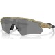 Polarized Sunglasses – Oakley Radar EV Path Terrazzo Collection Oakley Radar EV Path Sports & Outdoor Sunglasses with O Matter™ Matte Fern Terrazzo frame and Prizm Black Polarized lenses.