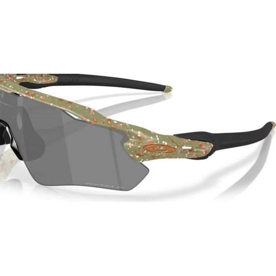 Polarized Sunglasses – Oakley Radar EV Path Terrazzo Collection Oakley Radar EV Path Sports & Outdoor Sunglasses with O Matter™ Matte Fern Terrazzo frame and Prizm Black Polarized lenses.